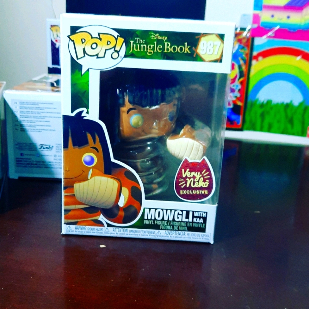 Mowgli with kaa Funko pop 987 very neko
